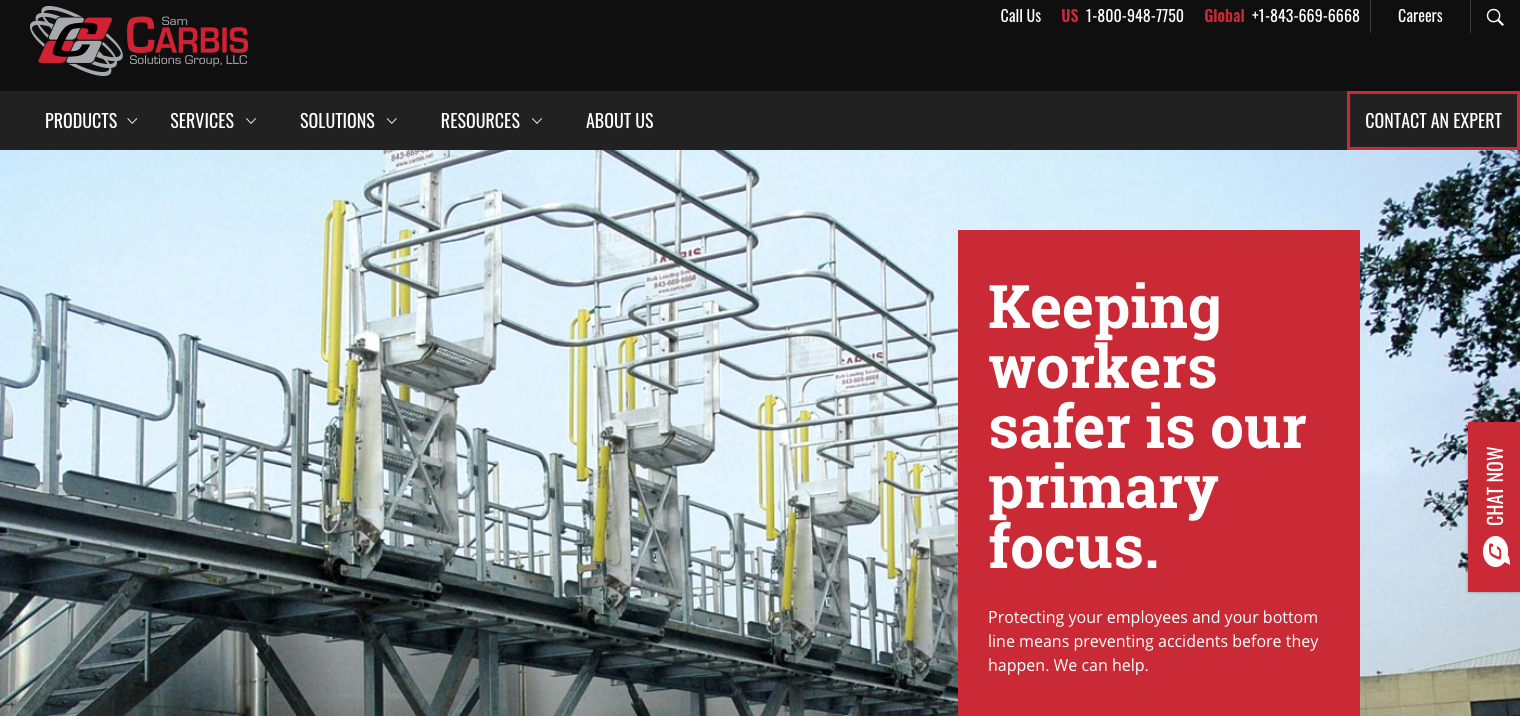 Carbis Solutions Launches New Safety-First Website